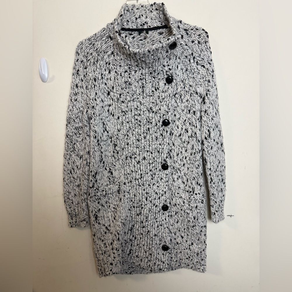 J Crew Snowden Funnelneck Mohair Sweater Jacket XS